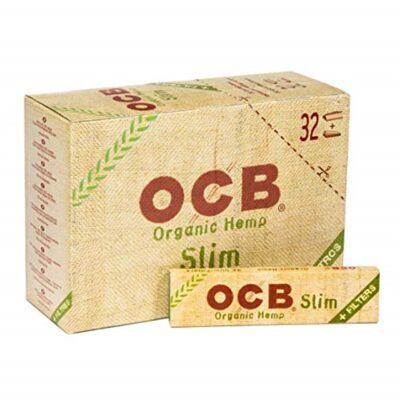 OCB Bio Slim Organic Hemp + Filter, 32 Stk.