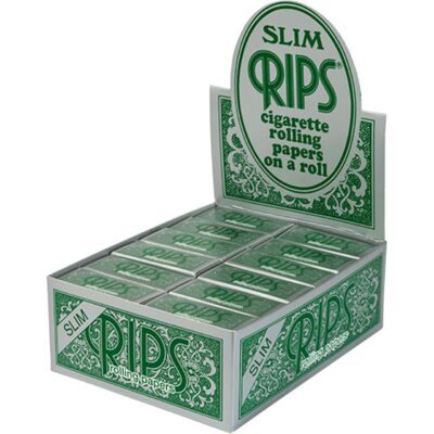 Rips Slim Green, 24 Rolls