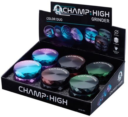Champ High Color Duo 53mm 4 Layers Alu Grinder 6 Stk