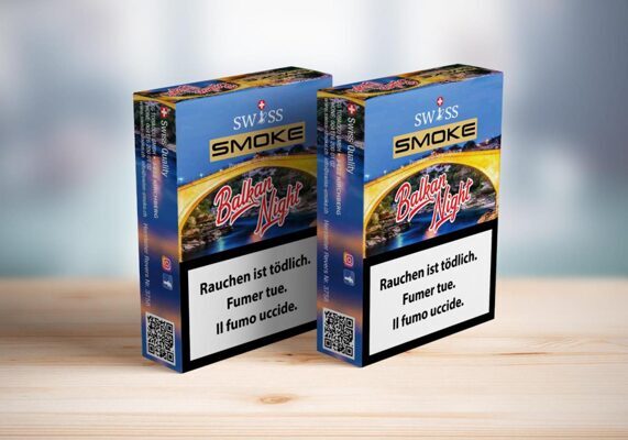 Swiss Smoke Shisha Tabak Balkan Night 10x50g