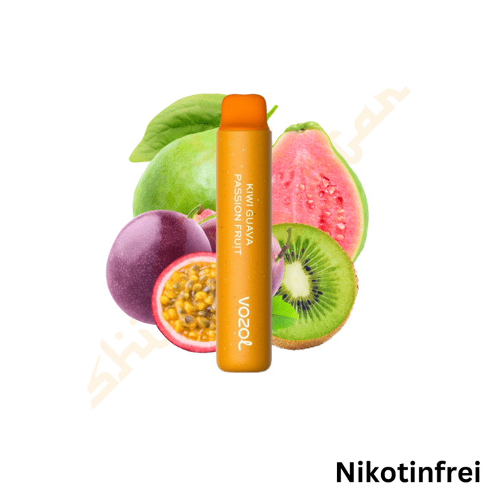 VOZOL STAR 2000 Puffs - Kiwi/Guava/Passion Fruit 0% Nikotin, 10 Stk.
