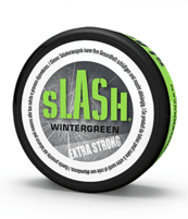 Slash WINTERGREEN Lutschtabak Extra Strong 5X16.8g
