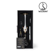 WOOKAH 24 K Gold Plated White Nox Set - Check Black