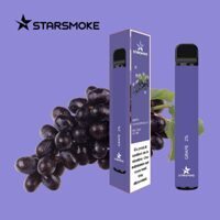 STARSMOKE Grape 800 Puffs 2% Salt Nicotine 10 Stk