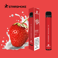 STARSMOKE Strawberry Milkshake 800 Puffs 2% Salt Nicotine 10 Stk
