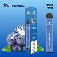 STARSMOKE Blueberry On Ice 1500 Puffs 2% Nic.10 Stk