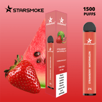 STARSMOKE Strawberry Watermelon 1500 Puffs 2% Nic.10 Stk