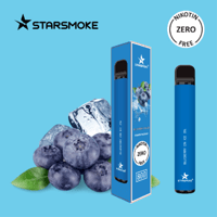 STARSMOKE Blueberry On Ice  800 Puffs ( Ohne Nikotin) 10 Stk