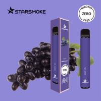 STARSMOKE Grape  800 Puffs ( Ohne Nikotin) 10 Stk
