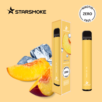 STARSMOKE Peach Ice  800 Puffs ( Ohne Nikotin) 10 Stk