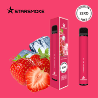 STARSMOKE Strawberry Ice  800 Puffs ( Ohne Nikotin) 10 Stk