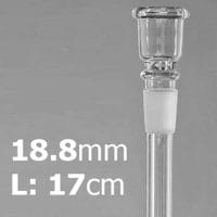 Glass Chillum 18.5mm / L: 17cm