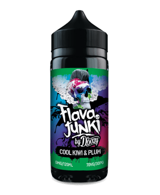 Flava Junki - Cool Kiwi & Plum - 100ml - Shortfill