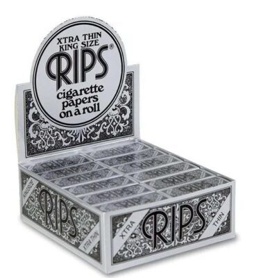 Rips Silver King Size XTRA THIN, 24 Rolls