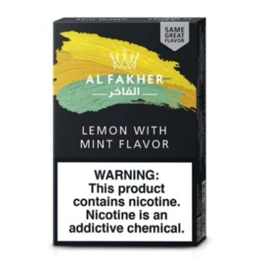 Al Fakher Lemon with Mint Flavour 10X50g