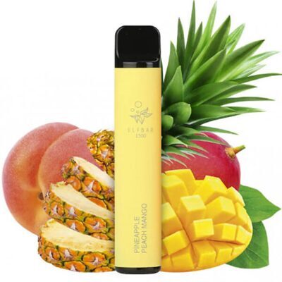 ELFBAR Pineapple Peach Mango 1500 Puffs 0 % Nic 10 Stk.