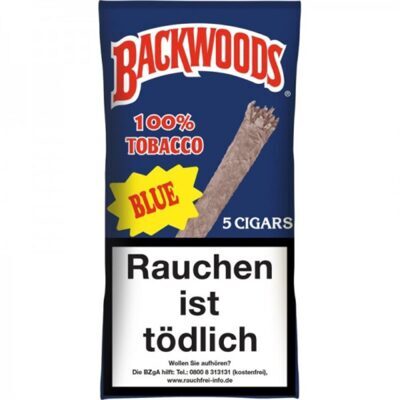 Backwoods Blue Cigars, 8 x 5 Cigars
