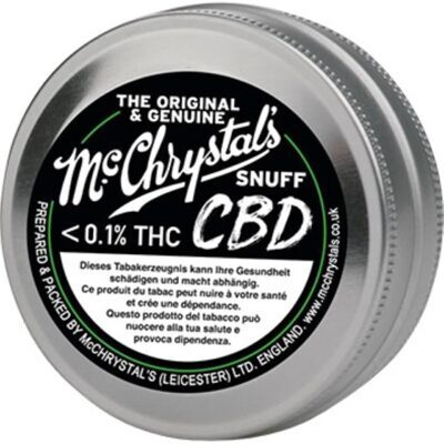 Mc Chrystal's CBD Snuf 12X8.75g