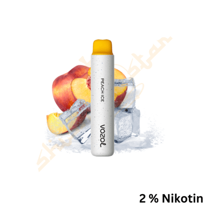 VOZOL STAR 2000 Puffs - Peach Ice 2%, 10 Stk.