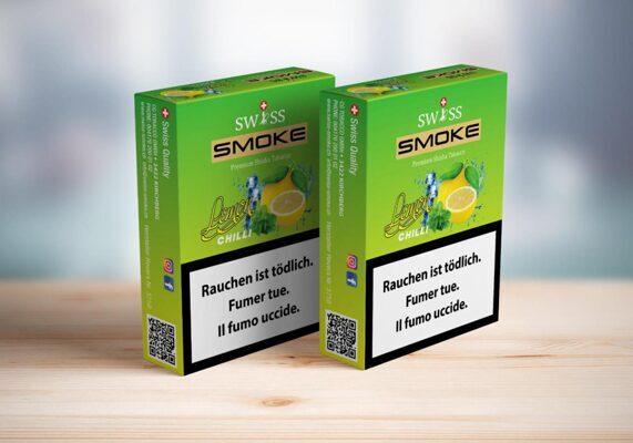 Swiss Smoke Shisha Tabak Lemon Chill10x50g