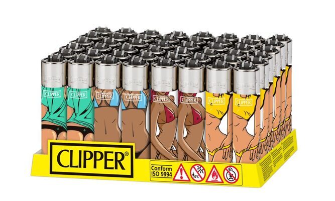 Clipper Feuerzeug CP11 Sexy Ladies 48 Stk.