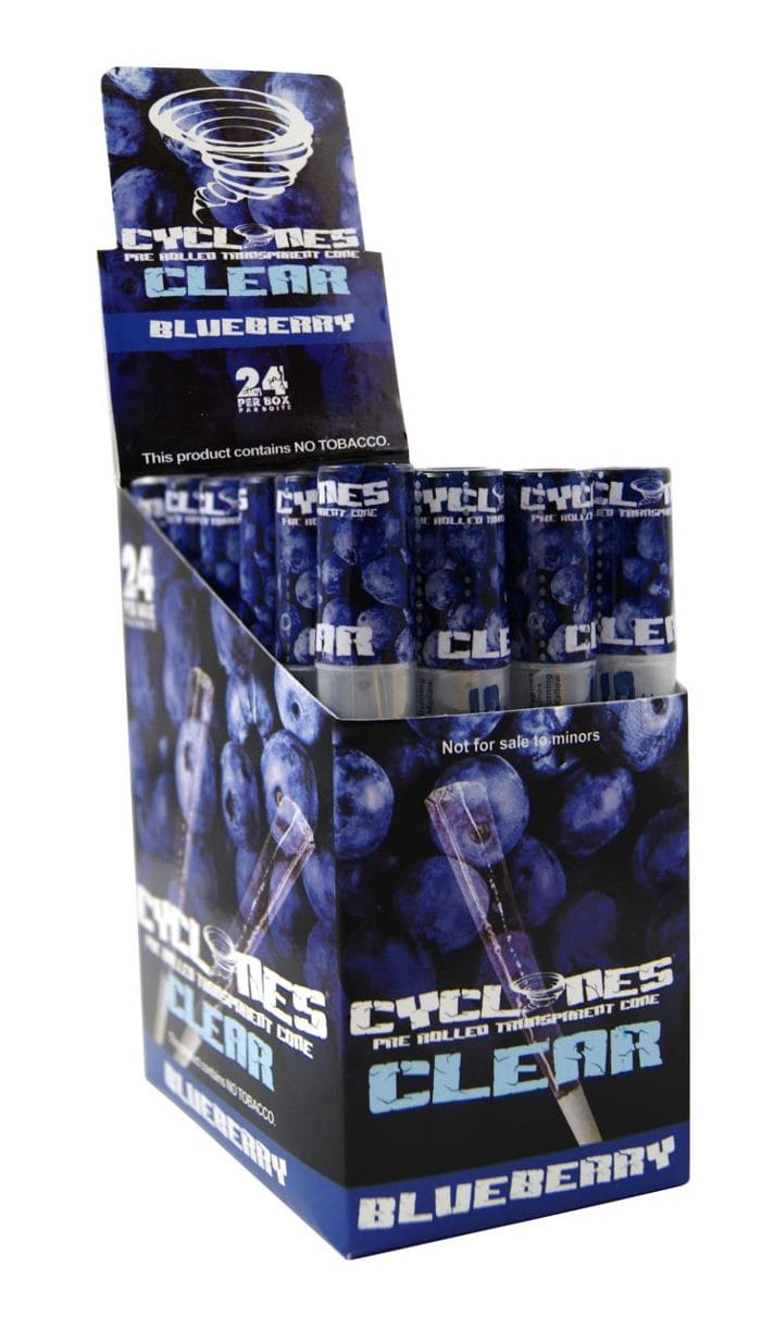 Cyclones Clear Blueberry Blunts x24