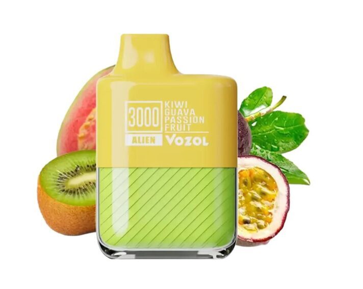 VOZOL Alien 3000 Puffs 2% Nic.- Kiwi Guava Passion Fruit 10Stk.