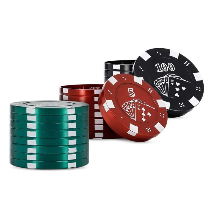 CHAMP Poker Grinder 3er 40mm 12 Stk