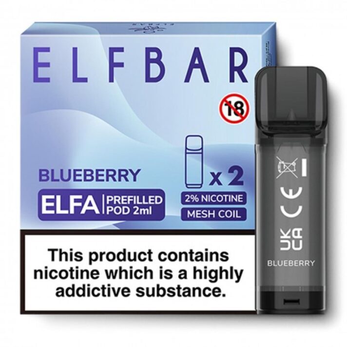 ELFBAR ELFA 2ml Pods - Blueberry 10 Stk